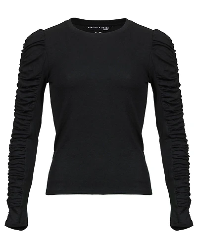 Delara Ruched Sleeve Top