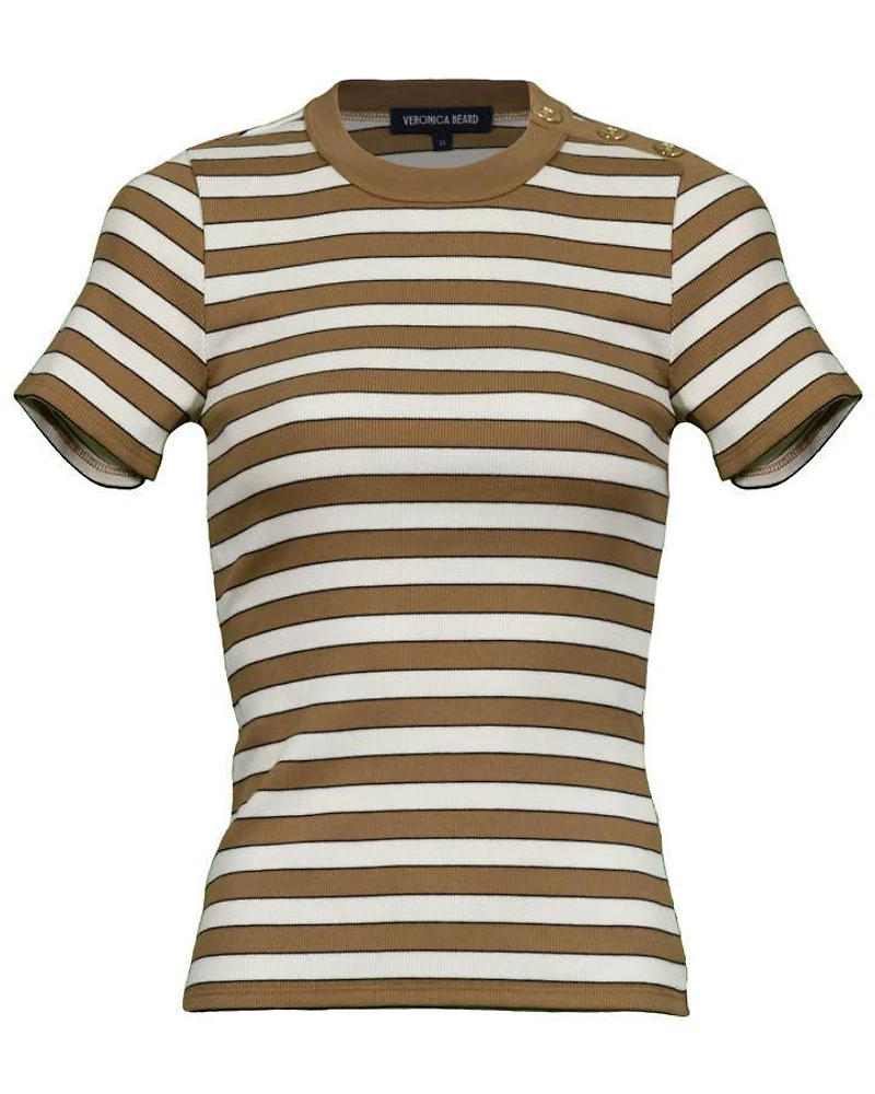Veronica Beard Draya Stripe Tee