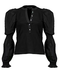 Effy Puff Sleeve Top