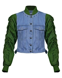 Emelia Mixed Media Jacket