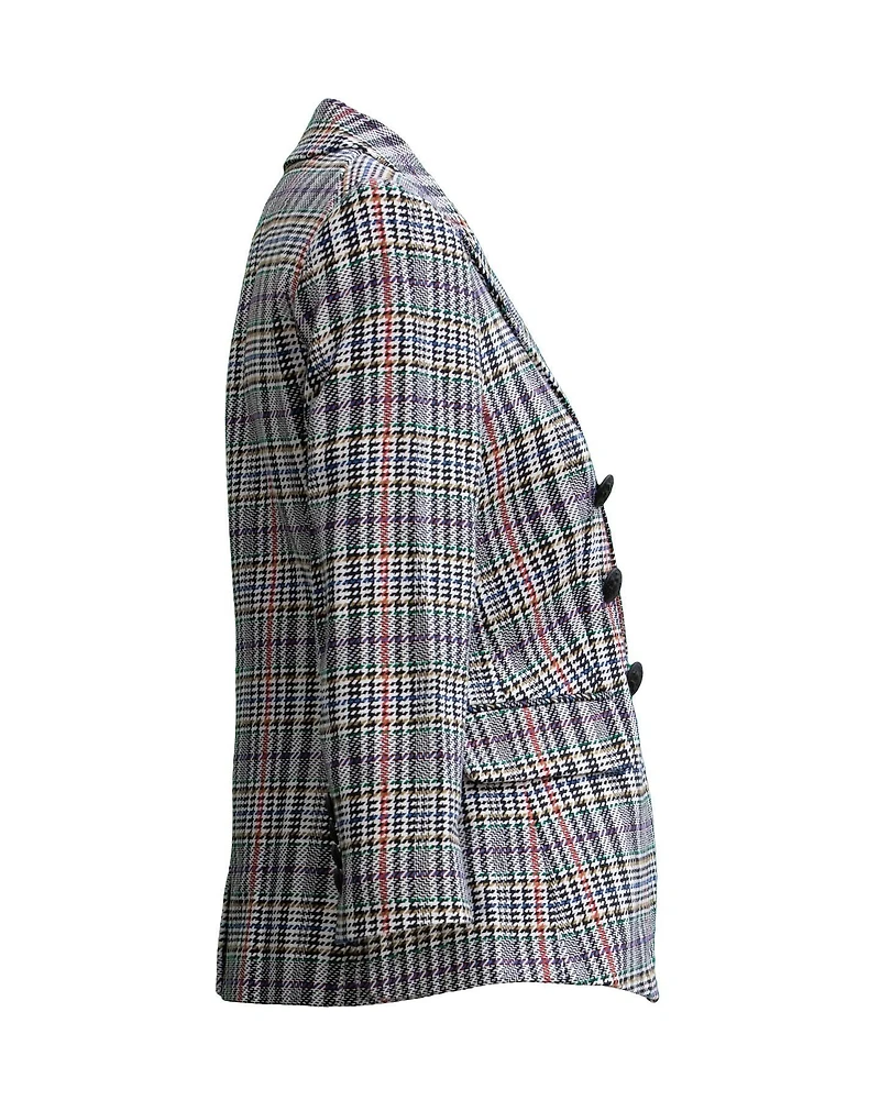 Empire Dickey Jacket Plaid Multi