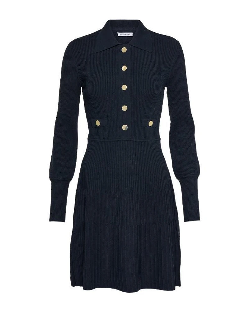Veronica Beard Lauper Rib Knit Dress