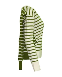 Leni Striped Tie Sweater