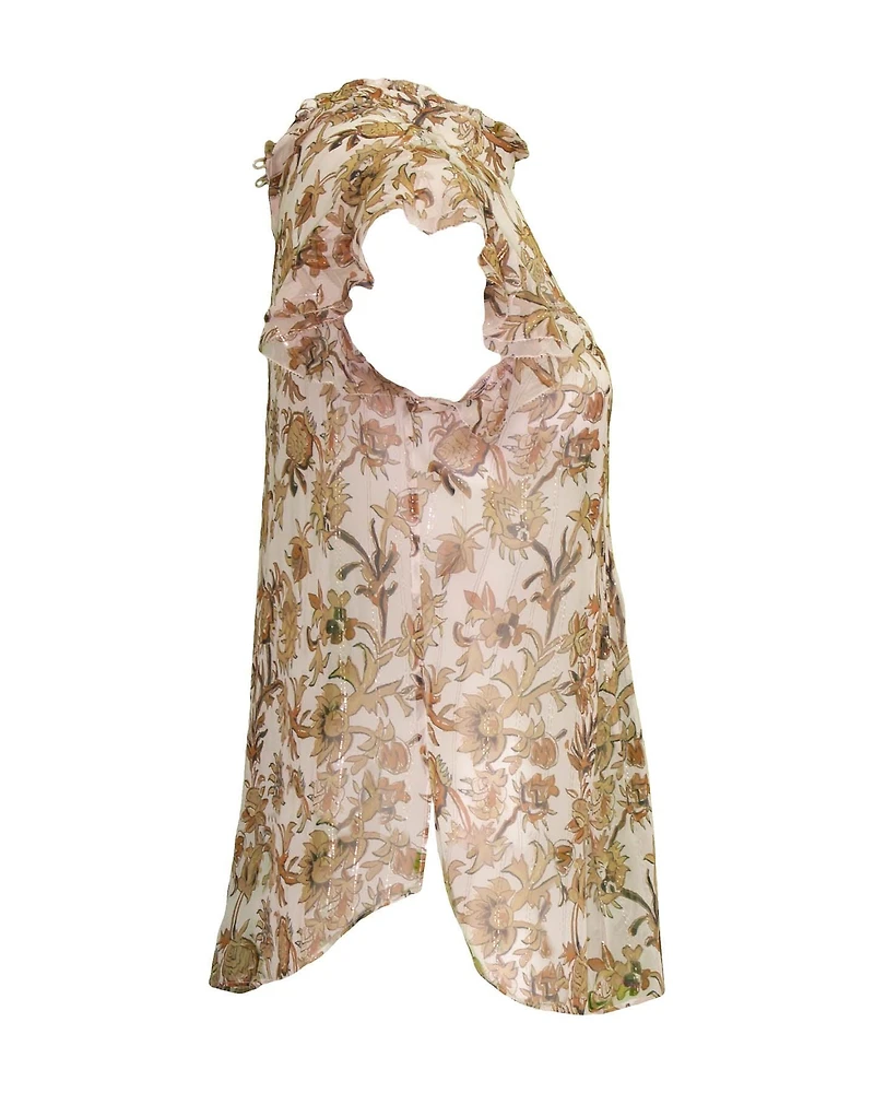 Luciana Silk Top