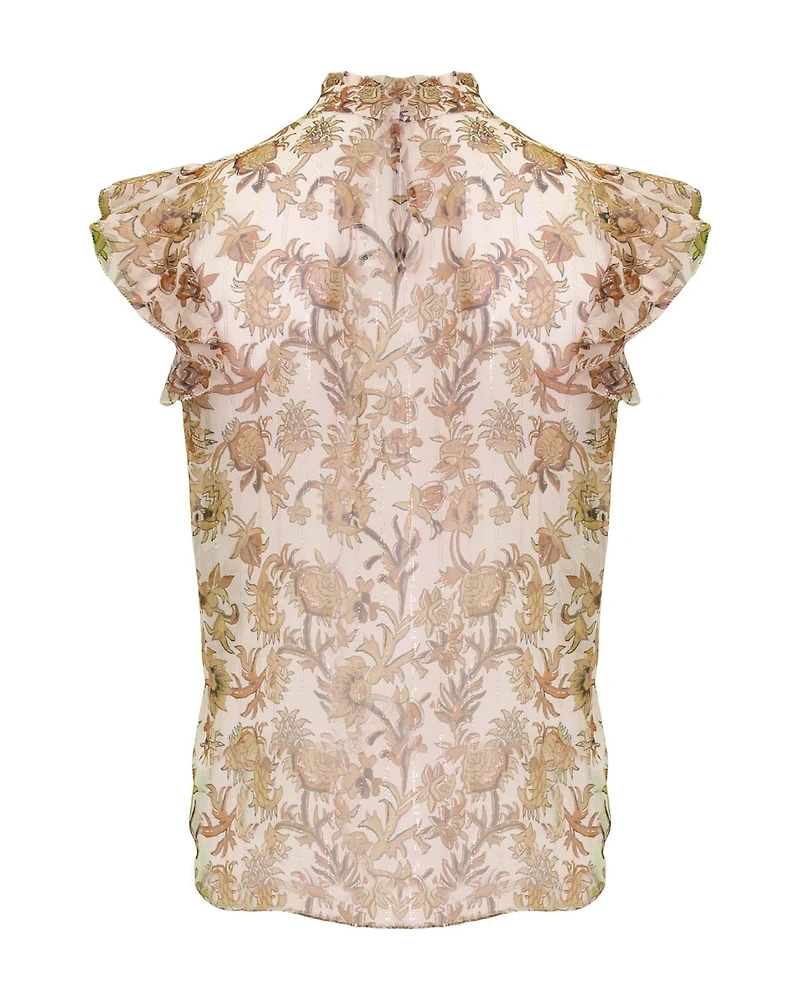 Luciana Silk Top