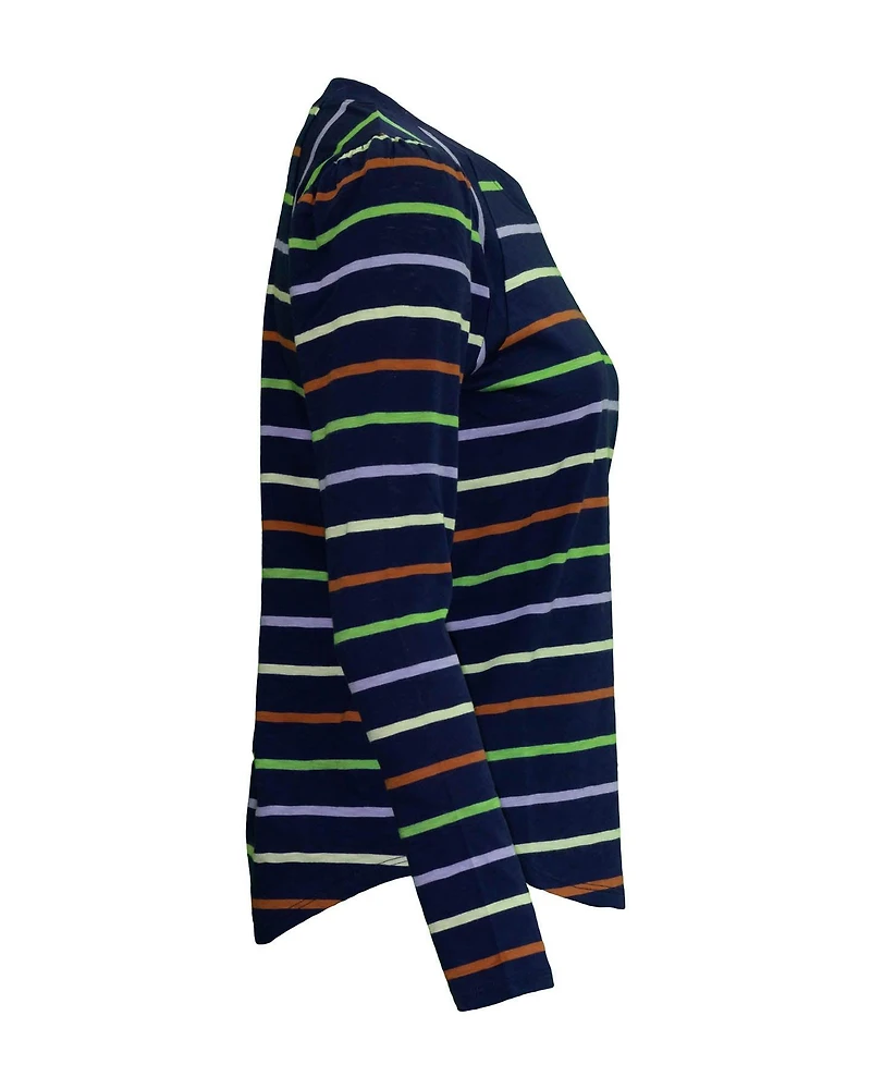 Mason Baseball Striped Tee
