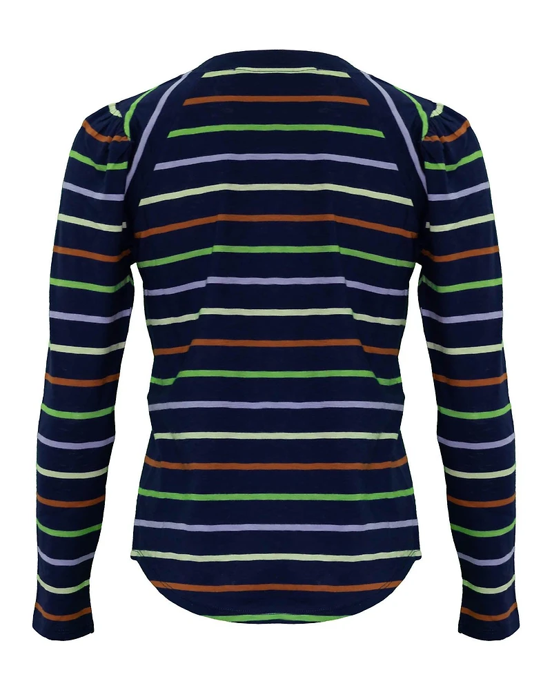 Mason Baseball Striped Tee