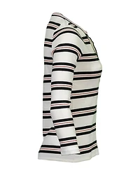 Melva Henley Stripe Pullover