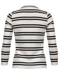 Melva Henley Stripe Pullover