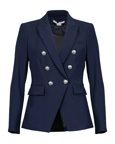 Veronica Beard Miller Dickey Jacket Navy-Silver