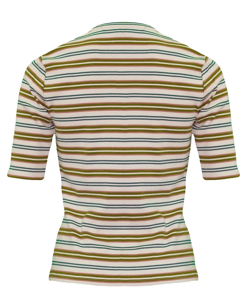 Ophelie Striped Henley top