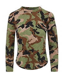 Veronica Beard Porter Camo Tee