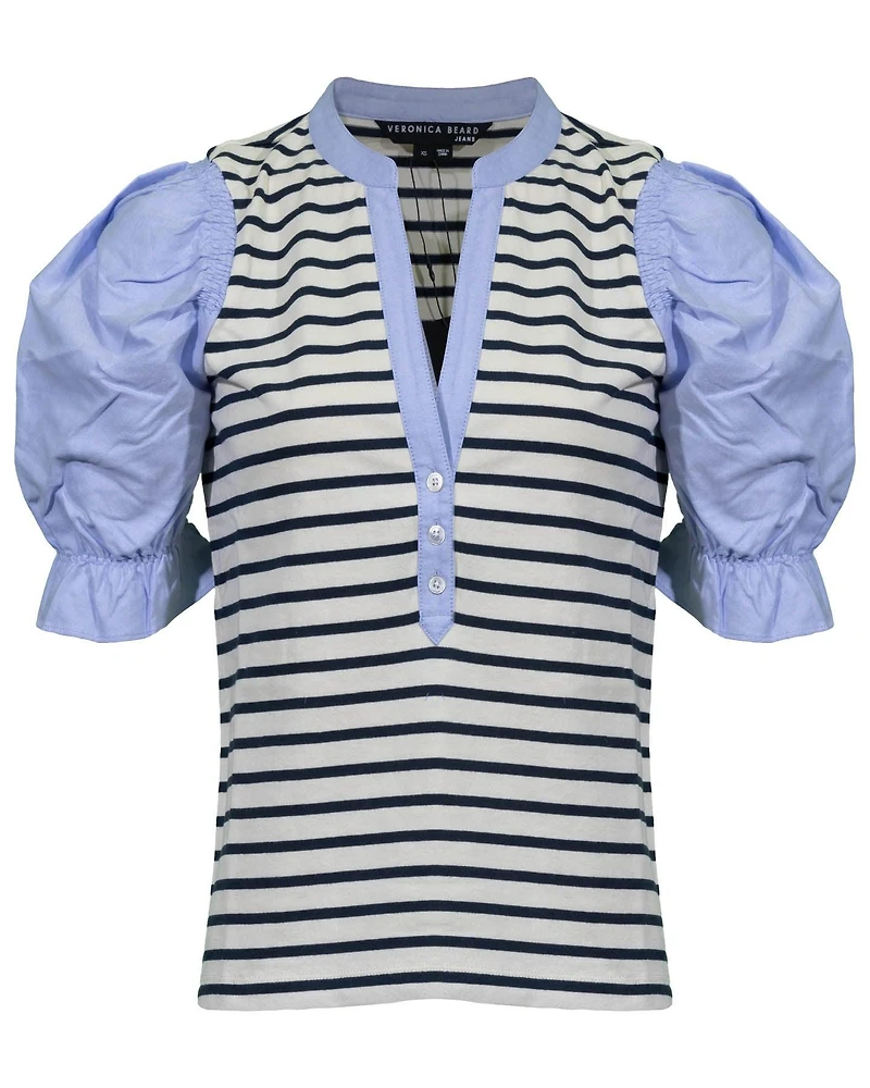 Raegan Mixed Media Top