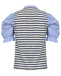 Raegan Mixed Media Top