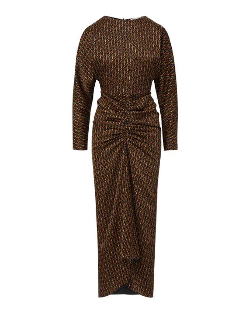 Veronica Beard Sabri Stirrup Print Dress
