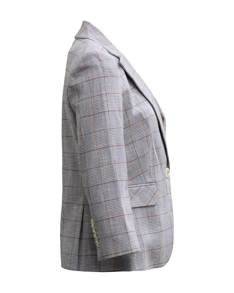 Schoolboy Dickey Jacket Plaid Multi