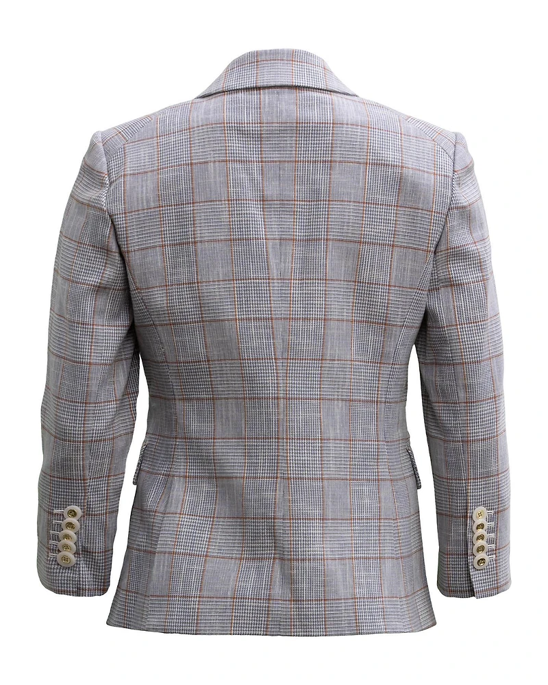 Schoolboy Dickey Jacket Plaid Multi