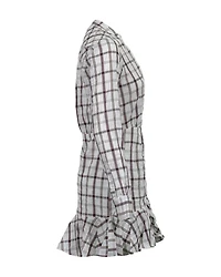 Veronica Beard Sherry Plaid Minidress