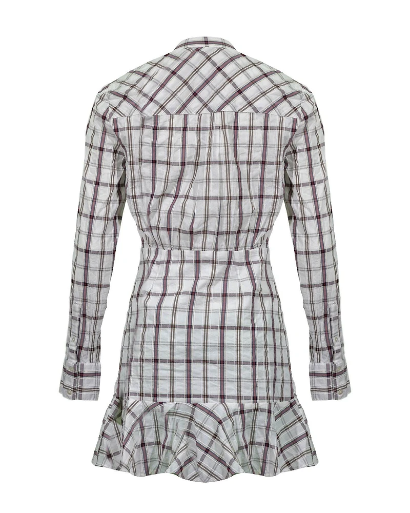 Veronica Beard Sherry Plaid Minidress