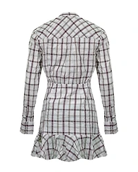 Veronica Beard Sherry Plaid Minidress