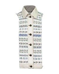 Slate Tweed Dickey