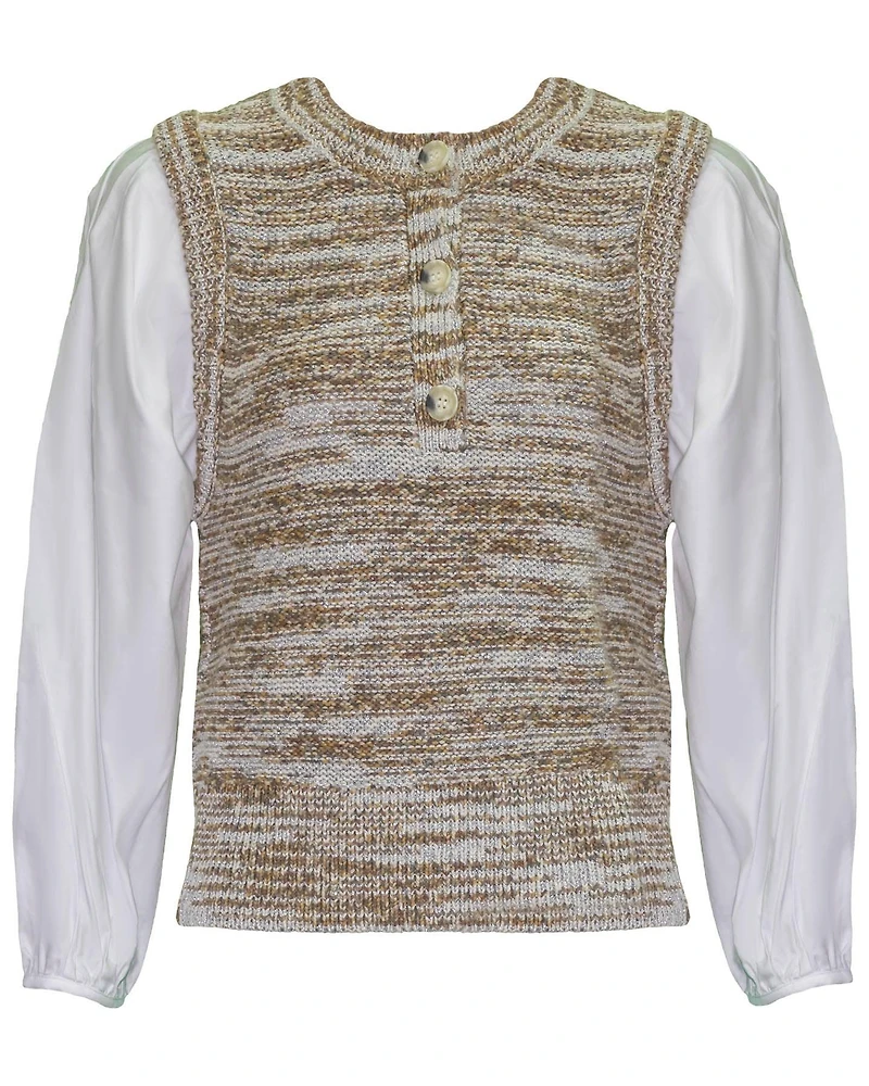 Tahlea Mixed Media Sweater