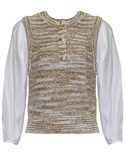 Tahlea Mixed Media Sweater