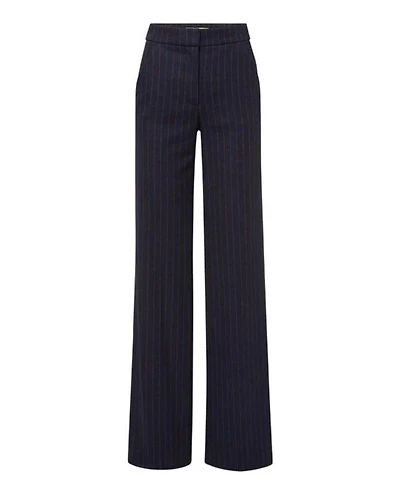 Veronica Beard Tonelli Pinstriped Pant
