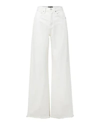 Veronica Beard Taylor High Rise Wide Leg Jeans