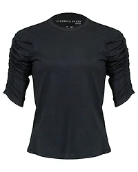 Waldorf Ruched Sleeve Tee