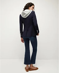 Veronica Beard Wazen Logo Hoodie Dickey