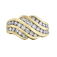 10k Yellow Gold 1.00ctw Diamond Ring