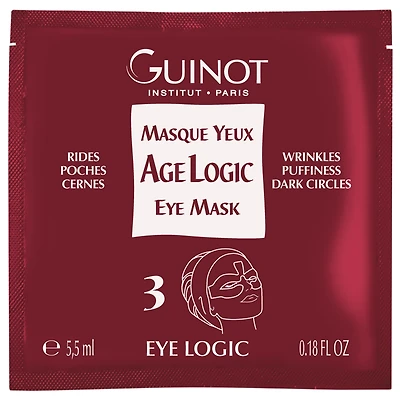 Age Logic Eye Mask - Masque Yeux Age Logic, 4 Sachets