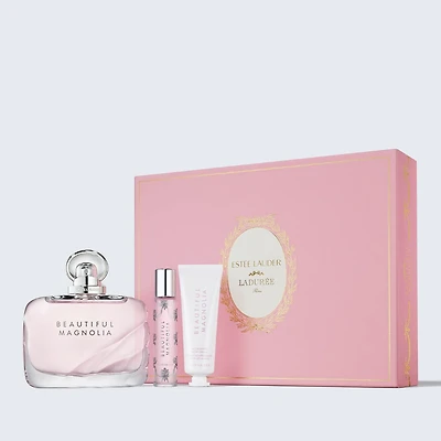 Estée Lauder x Ladurée Beautiful Magnolia | Moments Of Love Fragrance Set