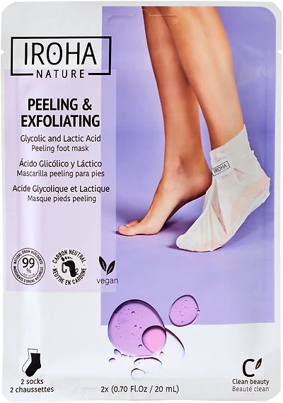 EXFOLIATING Socks Mask for Feet- Lavender