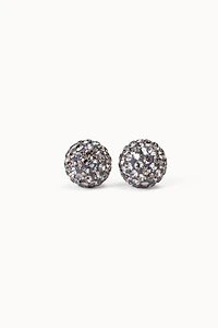 8mm Sparkle Ball Earrings - Lunar