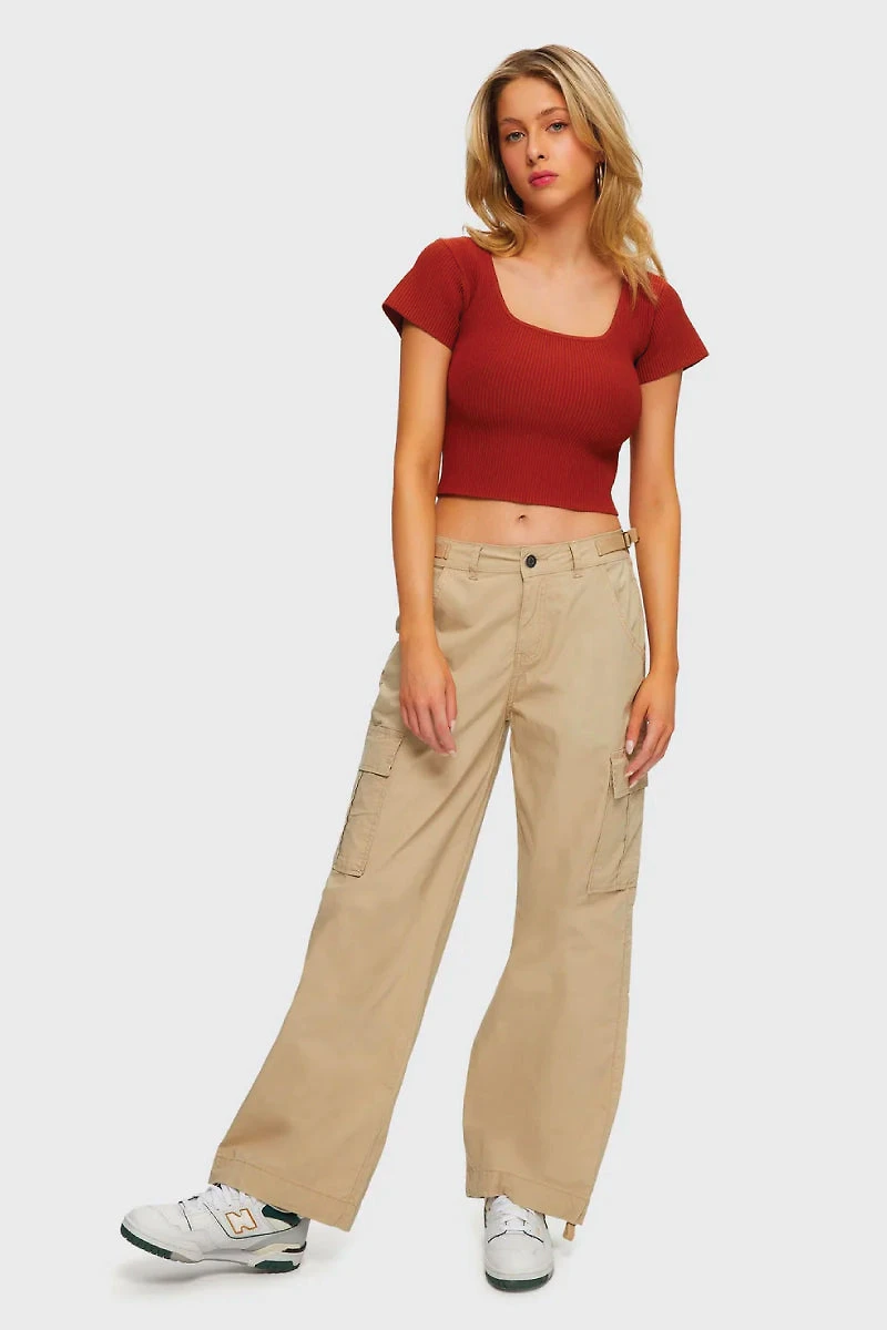 90's Cargo Wide Leg Pants