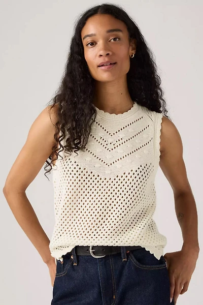 Adrienne Crochet Tank