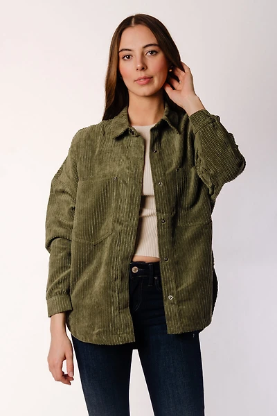 Janine Corduroy Shacket