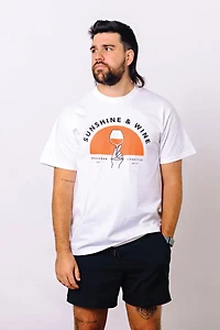 Unisex Sunshine & Wine Tee