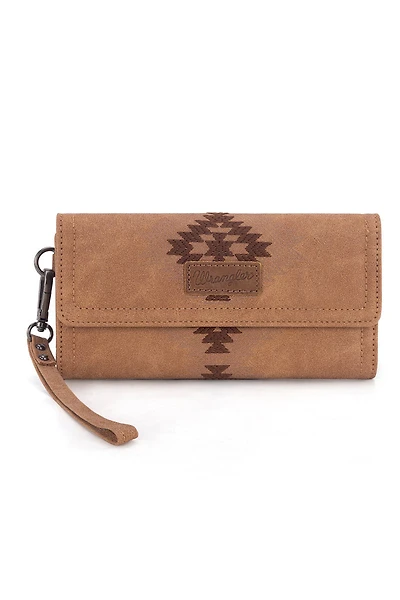 Aztec Embroidered Wallet