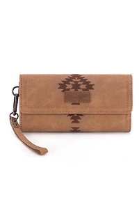 Aztec Embroidered Wallet