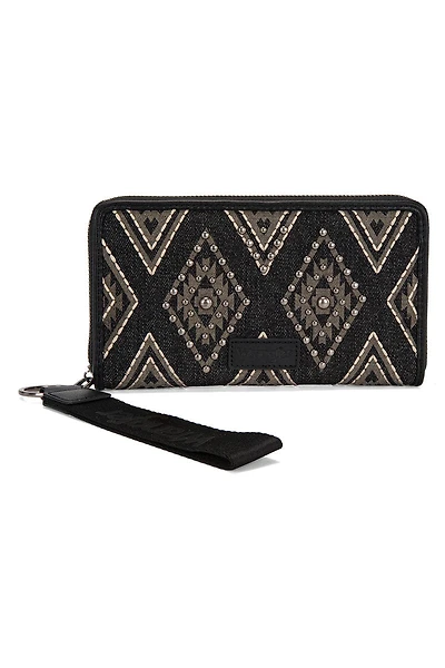 Aztec Studded Wallet
