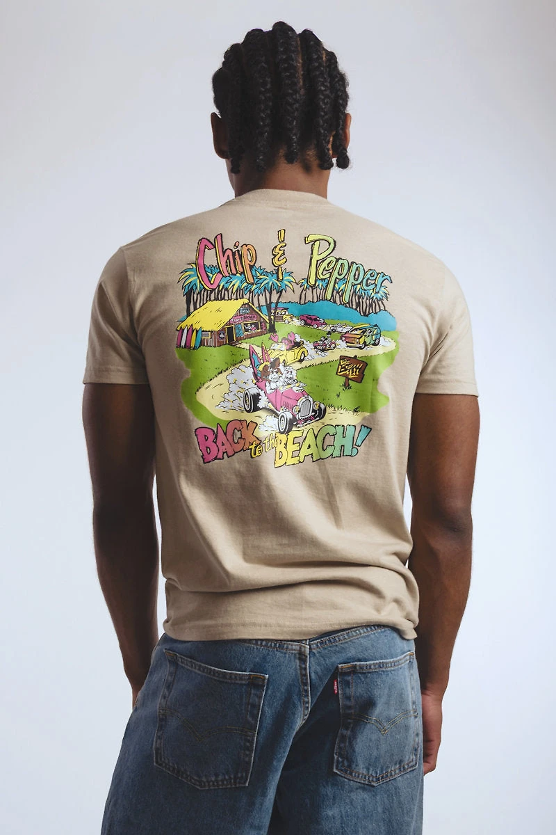 Unisex Back To Beach Tee