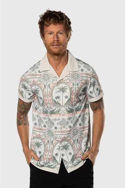 Beach Club Button Up Shirt