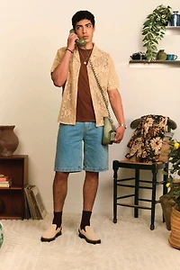 Bermuda Denim Shorts