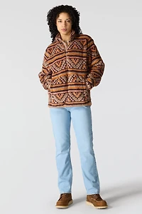 Bethany Yellowtail Loose Fit Fleece Pullover
