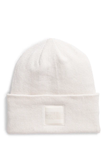 Big Box Beanie - White Dune