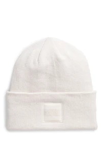 Big Box Beanie - White Dune