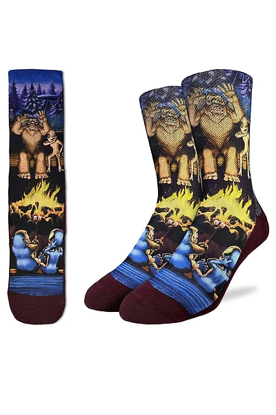 Big Foot & Alien Camping Sock